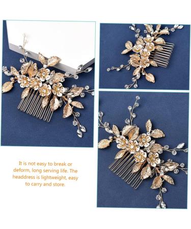 HAPINARY girls hair accessories European and American hair accessories bridal hair accessories accessories Hand made bridesmaid bride headpieces for wedding hairpin bride hair accessory - Buy Online on GoSupps.com