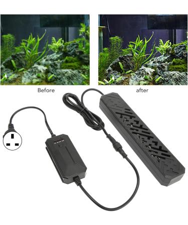 TOPINCN Aquarium Clean Light Aquarium UV Light Safe Remove Algae UK Plug 220V for Ornamental Fish for Aquarium Accessories (ZY UC605 (5W)) - Buy Online on GoSupps.com