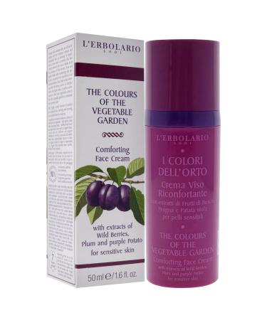 L'Erbolario The Colours of the Vegetable Garden Comforting Face Cream for Women - 1.6 oz | Buy Internationally | Natural Skincare - Buy Online on GoSupps.com