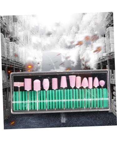 FRCOLOR 2 drill Accessories nail nail grinding head tool clean nail drill bits set manicure Grinding head 12 piece set nails drill bits nail tool nail drill tool nail drill drill set - Buy Online on GoSupps.com