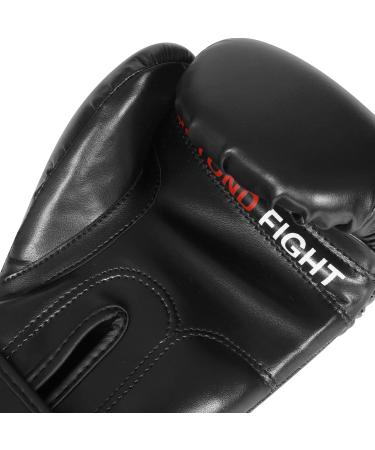 Premium 4oz Black Boxing Gloves for Men Women & Kids Ideal for Kickboxing MMA Martial Arts & Sparring - Buy Online on GoSupps.com