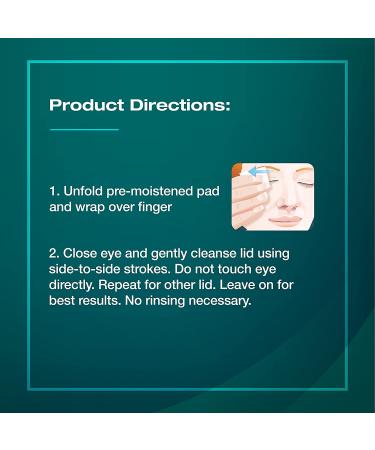 OCuSOFT Lid Scrub Allergy Eyelid Cleanser 30CT - Gentle Eye Cleanser for Allergy Relief - Buy Online on GoSupps.com