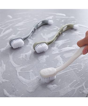 Home Shoes Brushes Double-end Shoes Brush Cleaner Cleaning Sneaker White Shoes Cleaner Kit Multifunction Household Cleaning Too Bathroom Tool Brush(Green) - Buy Online on GoSupps.com