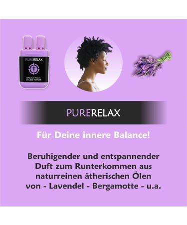 Maiji Double Inhaler - Pure Relaxation Aromatherapy | Essential Oils Inhaler Pencil with Lavender Bergamot & Rosemary | Made in Germany - Buy Online on GoSupps.com