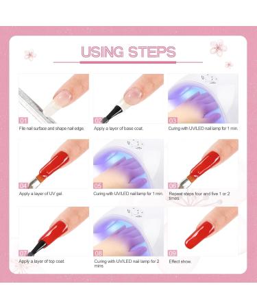 EONFAVE Gel Nail Polish - Gel Nail Varnish - Long Lasting Natural Color Soak Off U V Gel Nail Varnish Nail Art QF11 - Buy Online on GoSupps.com