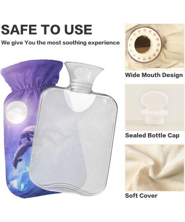 NAANLE Galaxy Jumping Danlation 2L Transparent Hot Water Bottle Hand & Foot Warmer for Pain Relief | Heat & Cold Therapy - Buy Online on GoSupps.com