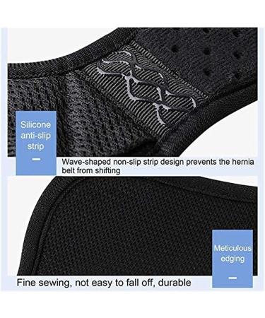 Adjustable Hernia Belt Truss - Pain Relief Support for Groin & Sports Hernia | Removable Compression Pad | Size X - Buy Online on GoSupps.com