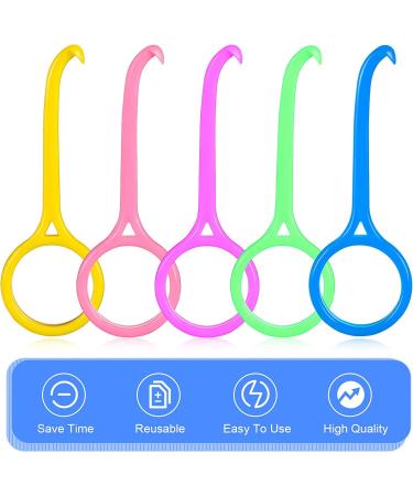 5-Piece Aligner Removal Tool Kit - Invisible Braces Remover for Tooth Cleaning - Oral Care Set (Purple, Yellow, Pink, Green, Blue) - Buy Online on GoSupps.com