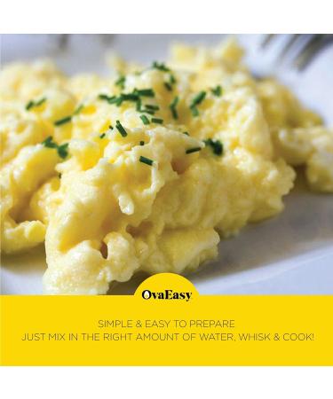 OvaEasy Dehydrated Egg Crystals 4.5oz (128g) Bag - All-Natural Powdered Eggs for Camping & Backpacking (6-pack) - Buy Online on GoSupps.com