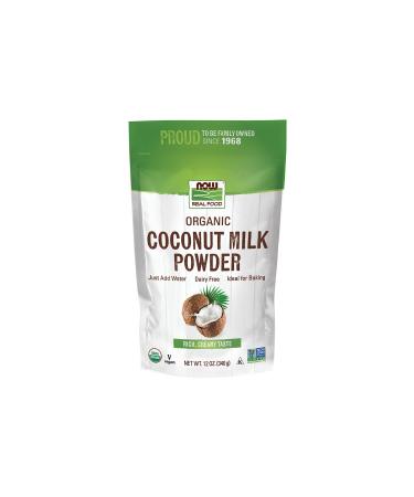 Now Foods Real Food Organic Coconut Milk Powder 12 oz (340 g)