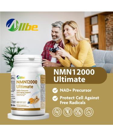 200mg Ultra High Purity NMN 99.5% Highly Purified and Highly Bioavailable with Trans-Resveratrol & CO Q10 for NAD+ Boost NMN Nicotinamide Mononucleotide Supplement Canada 4 x 60 Count 60 count (Pack of 4) - Buy Online on GoSupps.com