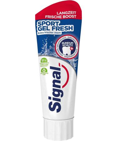 Buy Signal Toothpaste Sport Gel Fresh - All-Round Protection for Extra Fresh Breath - International Shipping Available - Buy Online on GoSupps.com