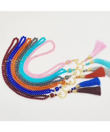 Southjieling Exquisite 6mm Tasbih Rosary Bracelet - Ideal for Hajj Daily Prayers Handmade Easter Gift Jerusalem Violet - Buy Online on GoSupps.com