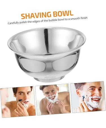 Frcolor Stainless Steel Shaving Bowl - Premium Mens Grooming Accessories for Perfect Shave - Buy Online on GoSupps.com