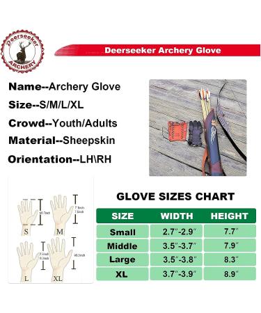 Deerseeker Archery Glove Finger Tab - Three Finger Guard for Recurve Bow, Traditional Bow - Medium Brown - Buy Online on GoSupps.com
