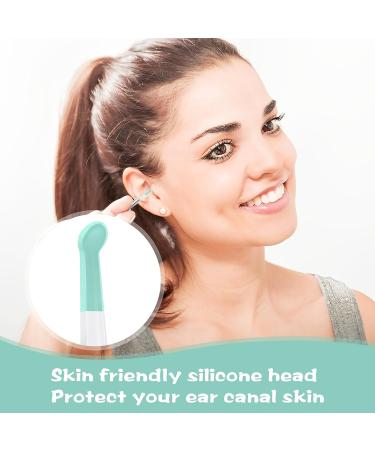 8 Pcs Soft Silicone Ear Scoop Set - Replacement Ear Wax Removal Tool with Camera for Earwax Cleaner - Buy Online on GoSupps.com