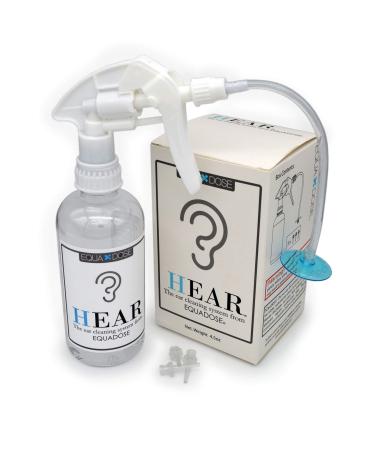 Hear Ear Wax Remover from Equadose. Earwax Removal Kit for Ear Irrigation and Cleaning.