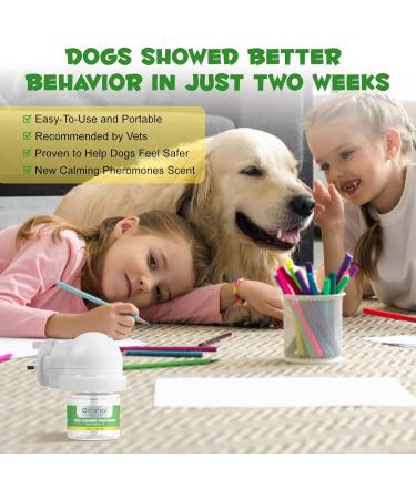 Calming Dog Diffuser | Pheromone Starter Kit for Anxiety Relief | Pet Supplies for Anxious Dogs | UK Plug | 48ml - Buy Online on GoSupps.com