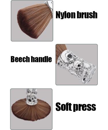 Premium Hair Razor Brush for Men - Soft Nylon & Wooden Handle for Foam Removal | Ideal for Home & Salon Use - Buy Online on GoSupps.com