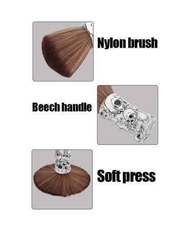 Premium Beech Hair Shaving Brush - Lightweight & Portable for Salons Travel & Home Use | International Shipping Available - Buy Online on GoSupps.com