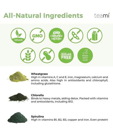 Teami Greens Superfood Powder - Immune Support & Super Green Veggie Ingredients - Buy Online on GoSupps.com