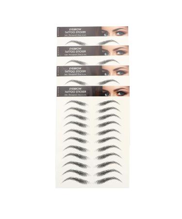 Lurrose 6D Hair-Like Eyebrow Stickers - Waterproof & Natural Brow Makeup Tool - Buy Online on GoSupps.com