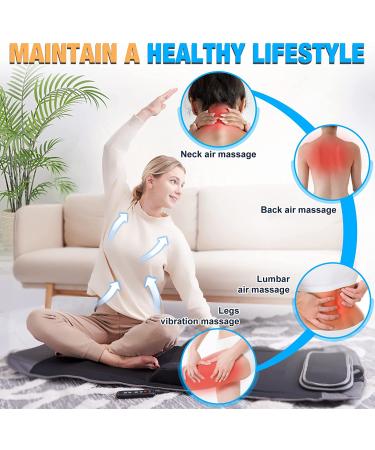 Verclo Comrelax Massage Mat with Adjustable Pillow - Full Body Massager for Home, Office, and Couch - Buy Online on GoSupps.com
