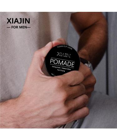 XIAJIN Hair Gel Pomade for Men - Natural Ocean Scent - 24 Hour Hold - All Hair Types - 3.38oz - Water-Based Transparent Wax - Gifts for Men - Buy Online on GoSupps.com