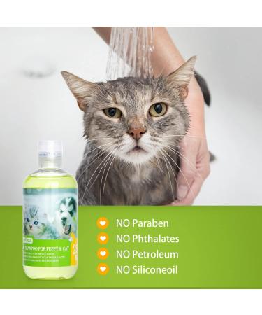 Nobleza Organic Puppy Shampoo for Dogs & Cats - Mild Coconut Scent 250ml | Sensitive Skin Nourishing & Easy to Comb - Buy Online on GoSupps.com