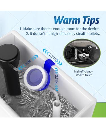 Self-Cleaning Toilet Bowl Cleaner System - 4 Pack Automatic Economical Slow-Release Tablets for Up to 6 Months Freshness - Buy Online on GoSupps.com