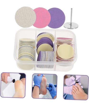 FRCOLOR 180pi ces Disques De P dicure Rempla ables Pour limination Des Peaux Mortes Accessoires De Ponceuse Pour Outil Pratique Pour Salon Et Maison 2.5x2.5cmx3pcs Comme Indiqu x3pcs - Buy Online on GoSupps.com