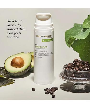 Goldfaden MD Firm Believer Body Contouring Serum - Firm & Tone with Marula Oil Shea Butter Algae Coffee & Gotu Kola Extracts | 5 oz / 150 mL - Best for International Shipping - Buy Online on GoSupps.com