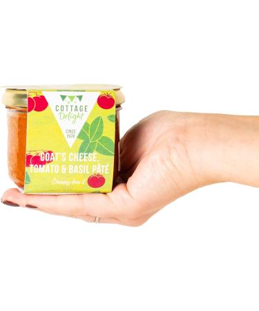Cottage Delight - Goat's Cheese Tomato & Basil P t - 180g Brown - Buy Online on GoSupps.com