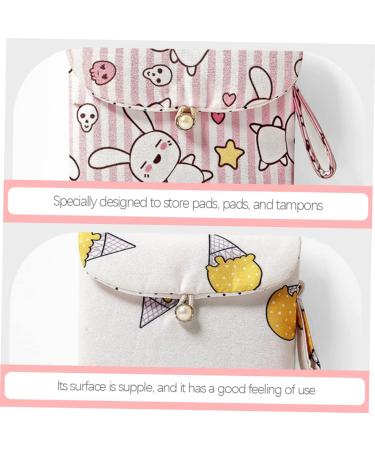 Healvian Period Bag 4pcs Travel Pack - Organizer for Women's Period Essentials - Buy Online on GoSupps.com