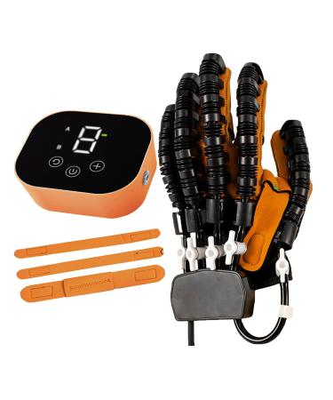 Hand Function Hemiplegia Finger Rehabilitation Trainer Rehabilitation Robot Gloves USB Chargeable Rehabilitation Glove Relieve Hand Stiffness Left Hand X-Large
