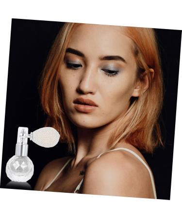 Balacoo 1pc Body Air Bag Powder Bottle Sprayer Hair Powder Spray Powder Glitter Sprayer Sequins Blush Bride Silver medium - Buy Online on GoSupps.com
