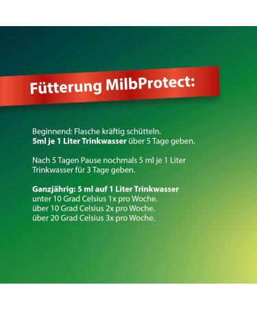 R hnfried Milbprotect 500ml - Natural Mite Prevention Supplement for Poultry | Year-Round Feeding with Herbs - Buy Online on GoSupps.com