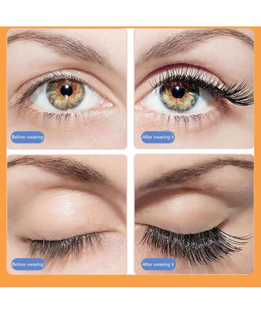 Bexdug Reusable Magnetic Eyelashes - Women False Eyelashes | With Clip Natural Look Magnetic Lashes Magnetic Fake Lashes For Easy Application - Buy Online on GoSupps.com