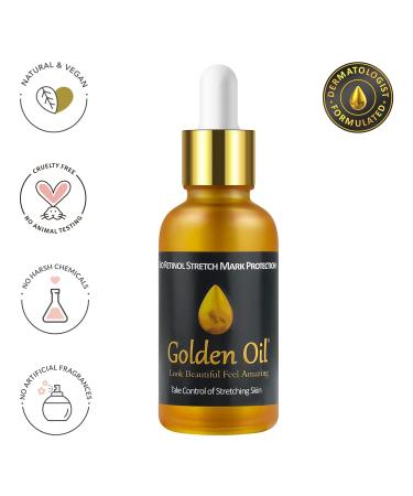 Stretch Mark & Scar Treatment Oil | Bio Retinol for Skin Tone & Protection - 1.0 Fl Oz - Buy Online on GoSupps.com