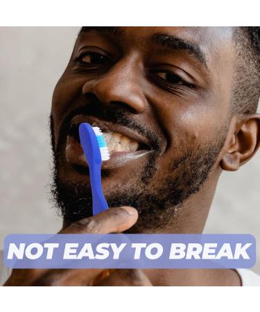 Minkissy 10-Pack Soft Prison Toothbrushes - Travel-Friendly Wear-Resistant Mini Brushes for Gentle Cleaning - Buy Online on GoSupps.com