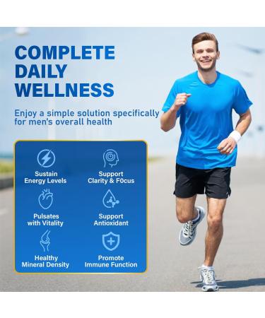 Mens Multivitamins Gummies with Methylated Vitamins - Vegan Omega-3 CoQ10 Vitamin A C D3 K2 B12 Calcium Zinc Grape Seed Support Energy & Antioxidant - Multivitamin for Men Gummies Sugar-Free Mixed Berries 60 Count (Pa  - Buy Online on GoSupps.com