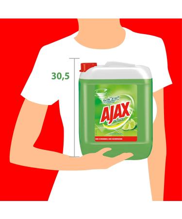 Ajax All-Purpose Cleaner Citrofischen 10L - Premium Cleaner for Home Office & More | Freshness & Hygiene in a Convenient Canister - Buy Online on GoSupps.com