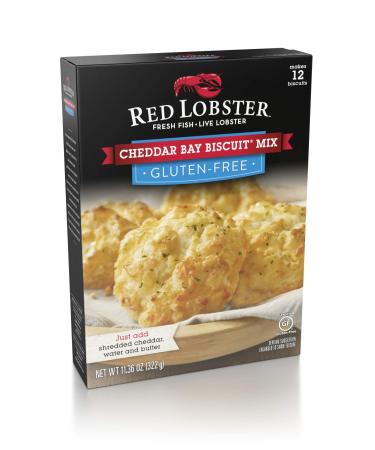 Red Lobster Gluten Free Cheddar Bay Biscuit Mix, 11.36oz, Pack of 2