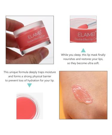 Hydrating Lip Mask Set - Moisturizing Peeling Scrub & Lip Butter for Cracked Lips | Rose Infused Skin Care for Women - Buy Online on GoSupps.com