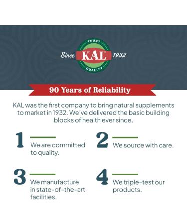 KAL Mellow Mineral Plus Powder Drink Mix - Blackberry Lemonade Flavor - Magnesium Holy Basil Essential Minerals and More - Adrenal Support Supplements - Vegan 60-Day Guarantee - 30 Servings 6.9 OZ - Buy Online on GoSupps.com