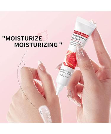 KOAHDE Eye Cream Anti Aging Eye Cream for Dark Circles Anti Wrinkle Pomegranate Eye Cream Eye Cream for Puffy Eyes Hydrating Moisturizer Eye Cream Red Pomegranate Firm and Lifting Eye Cream 20G - Buy Online on GoSupps.com