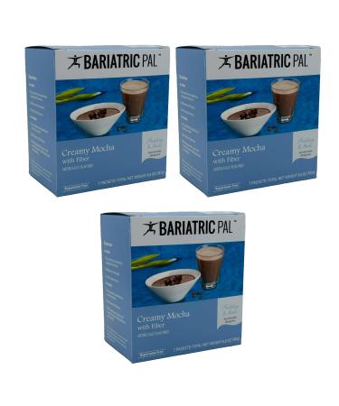 BariatricPal 15g Protein Aspartame Free Pudding & Shake - Creamy Mocha (3-Pack)
