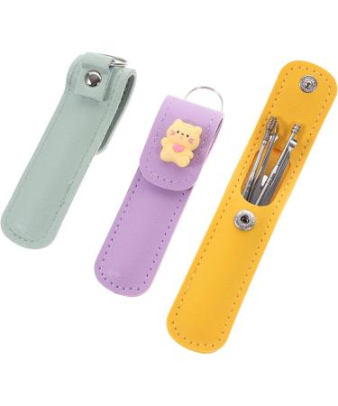Hoement Ear Wax Picker Set 3 Sets of Portable Ear Cleaning Tools Comfortable for Canal Cleaning Safe for Skin - Buy Online on GoSupps.com