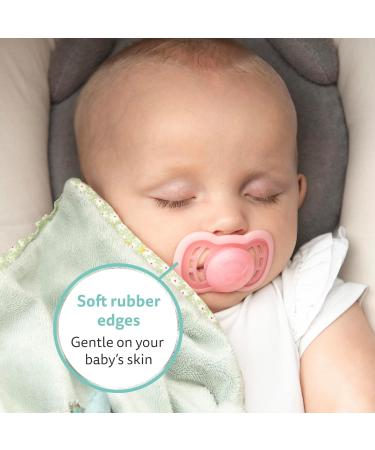 Herobility Gentle Pacifiers - Glow in the Dark - BPA-Free - 10-Pack for 6-24 Months - Includes Protective Case & Large Air Vents - White/Night Glow - Buy Online on GoSupps.com