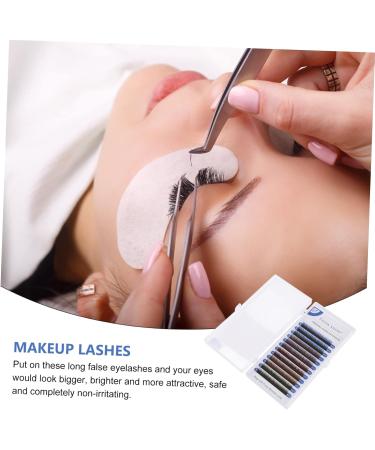 minkissy 1 Set Fake Eyelashes Artificial Eyelashes End Fake Eyelash Reusable Black Eyelashes Colored Lash Extensions Adhesives False Eyelashes Curly Eyelashes Fiber Soft 3d Cosmetic - Buy Online on GoSupps.com
